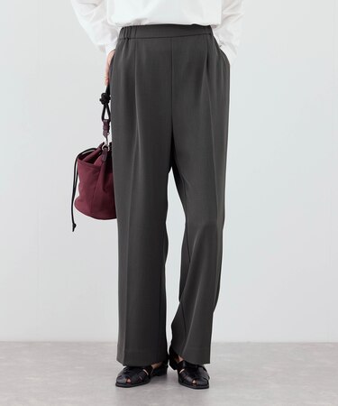 【WEB限定サイズ】美フレアカラーパンツ