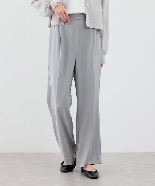 【WEB限定サイズ】美フレアカラーパンツ