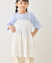【KIDS/キッズ】ナチュラルコットンキャミソールチュニック/リンクコーデ