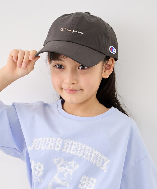 【KIDS】【Champion/チャンピオン別注】Long visor cap/遮熱・リンクコーデ