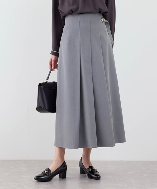 クリアツイルタックキルトスカート/セレモニー・セットアップ対応