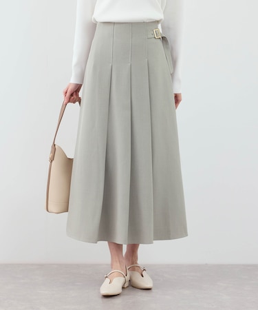 クリアツイルタックキルトスカート/セレモニー・セットアップ対応