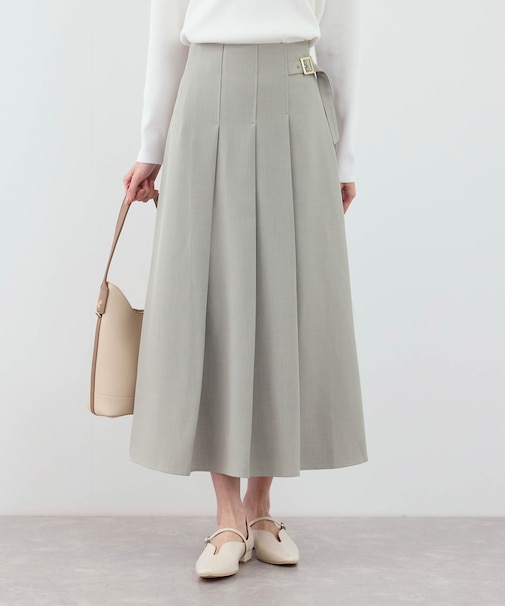 クリアツイルタックキルトスカート/セレモニー・セットアップ対応