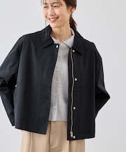 配色フィールドジャケットブルゾン