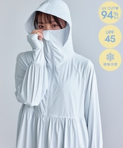 絶対焼けたくないUVパーカー/UVカット・接触冷感