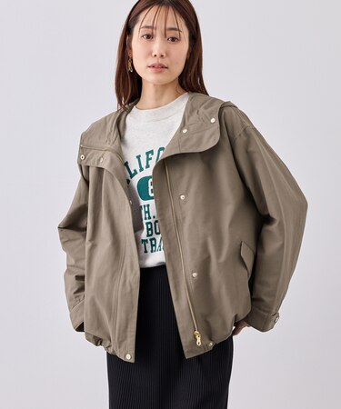 ベーシックマウンテンパーカー スプリングコート/撥水