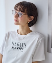 メタルブリッジカラーグラスアイウェア/UVカット