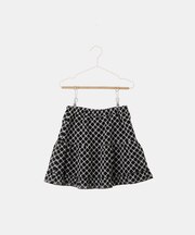 【KIDS/キッズ】インナーパンツ付きレースギャザースカート/セットアップ対応