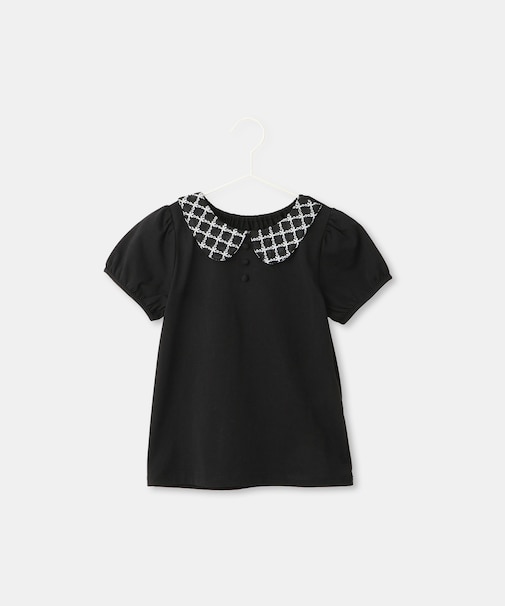 【KIDS/キッズ】レース衿プルオーバー/セットアップ対応