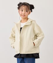 【KIDS/キッズ】グログランショートマウンテンパーカー/撥水・リンクコーデ