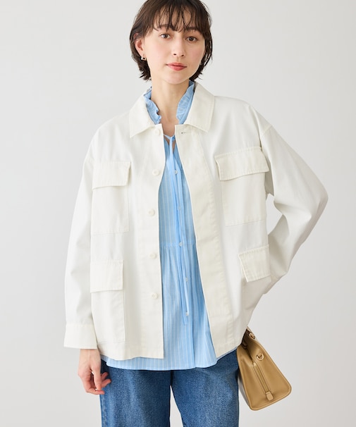 ミリタリーブルゾン