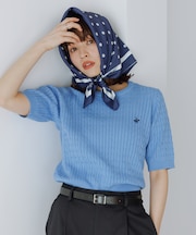 【BEVERLY HILLS POLO CLUB】ケーブルニット/リンクコーデ