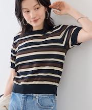 マルチボーダーニット