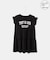 【KIDS/キッズ】ティアードロゴカットソーワンピース/接触冷感