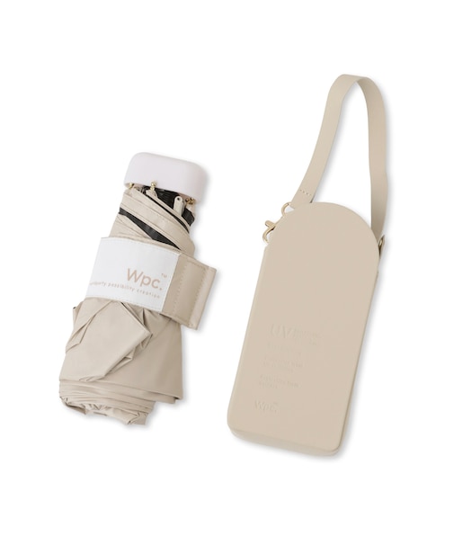 【Wpc.】遮光ポシェットタイニー折りたたみ日傘/晴雨兼用・UVカット