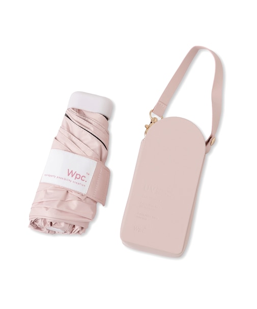 【Wpc.】遮光ポシェットタイニー折りたたみ日傘/晴雨兼用・UVカット