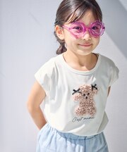 【KIDS/キッズ】プードルモチーフTシャツ/接触冷感