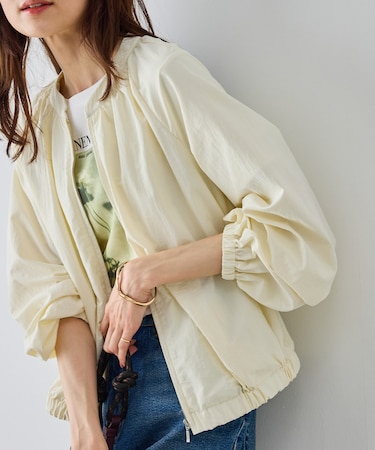 ナイロンブルゾン/花粉ガード・撥水