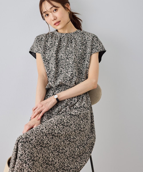 NONIRONジョーゼットワンピース｜ジャーナルスタンダード レリュームの
