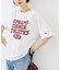 【Champion/チャンピオン別注】アソートロゴプリントオーバーサイズTシャツ/リンクコーデ