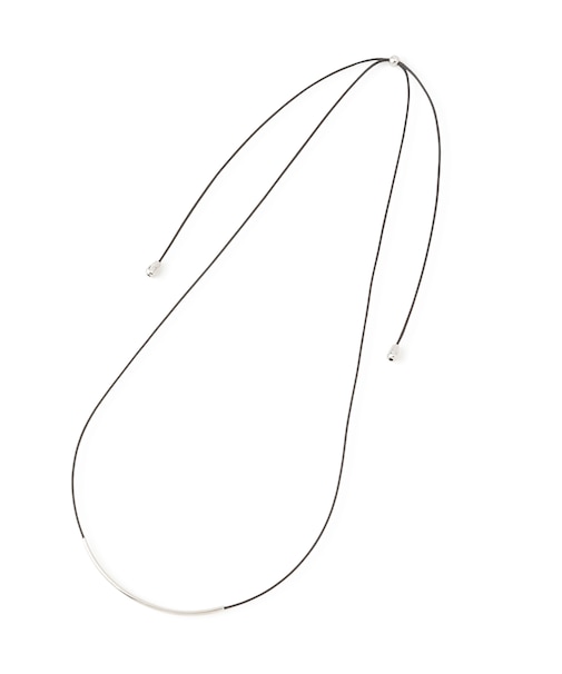 2WAYスリムラインコードネックレス