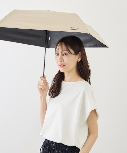 haruhi2020さま専用【ベージュ】 Wpc. IZA】IZA ULTRA LIGHT 折りたたみ日傘/晴雨兼用・UVカット・軽量