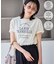 オーバーサイズロゴプリントTシャツ/UVカット・接触冷感・汗染み防止