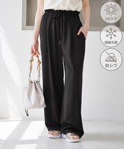 ジョグイージーワイドパンツ/UVケア・防シワ・セットアップ対応