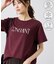 フロッキーロゴTシャツ/UVカット・接触冷感・汗染み防止