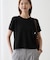 ラメ混コンパクトニットTEE