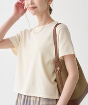 ラメ混コンパクトニットTEE