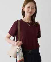ラメ混コンパクトニットTEE