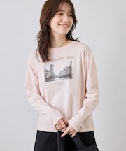 アソートプリントロングスリーブTシャツ