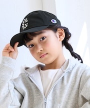 【KIDS/キッズ】【Champion/チャンピオン別注】フラワーロゴローキャップ/リンクコーデ