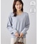 【WEB限定カラー】マシュマロニットVネックプルオーバー