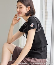 【サンリオキャラクターズ×ROPE' PICNIC】日焼けデザイン キャミソールレイヤードTシャツ