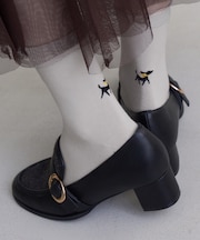 PICNIC DOGシリーズ ヒールアクセントソックス