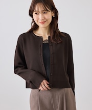 スポンディッシュショート丈カーディガン