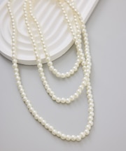 ロングパールネックレス/120cm