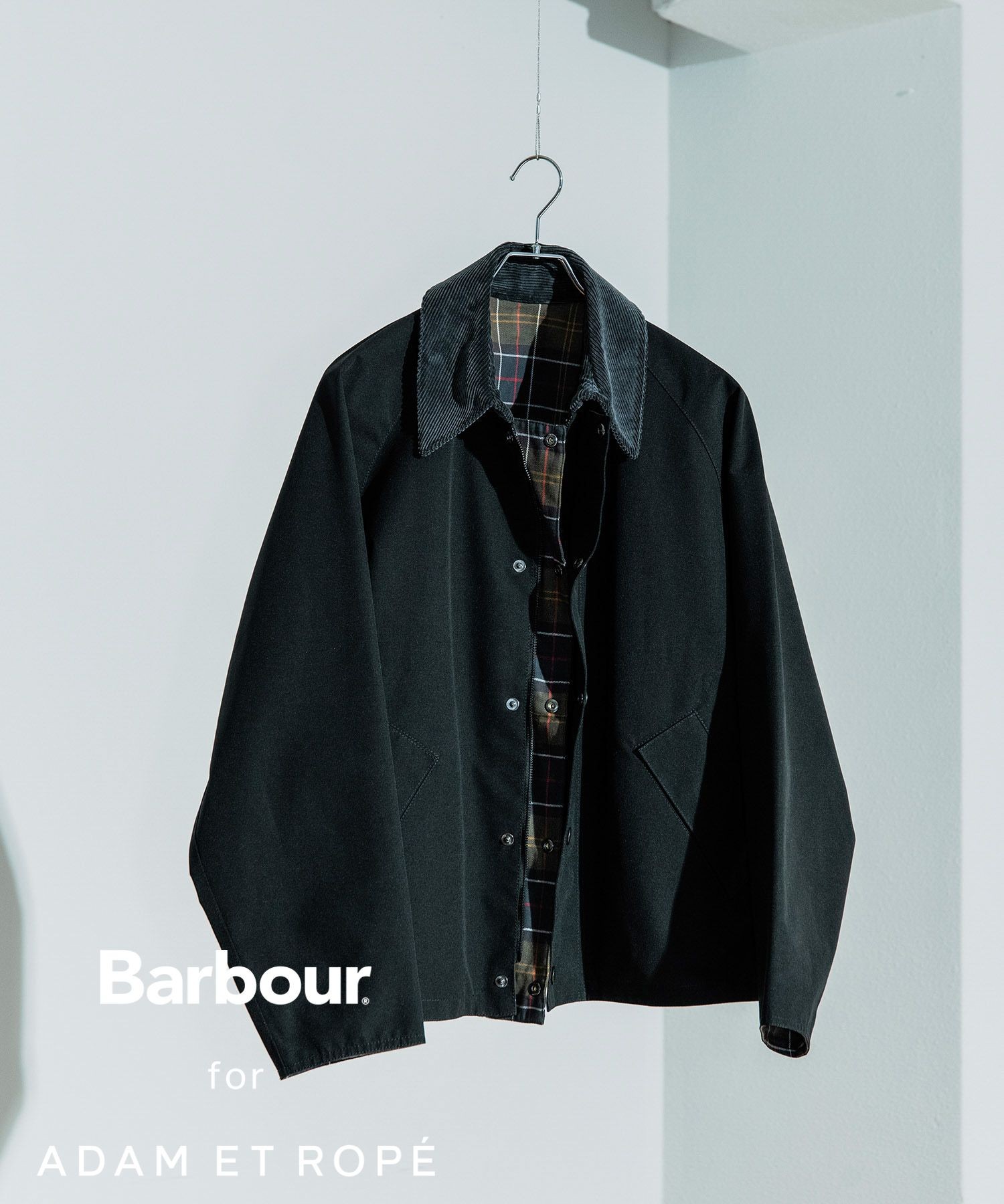 別注》【BARBOUR/バブアー】TRANSPORT リバーシブルブルゾン / 本国生産 / UNISEX ｜アダムエロペの通販｜&mall（アンドモール）三井ショッピングパーク公式通販