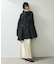 【WEB限定】スタンドカラーハーフモッズコート