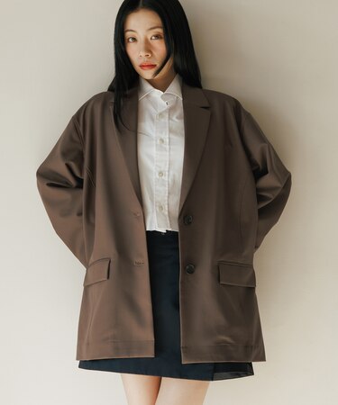 【WEB限定】シングルブレストシャツジャケット