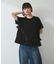 【WEB限定】アシンメトリーラッフルトップス