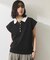 【WEB限定】スリーブレスポロトップス