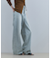 【WEB限定】ワイドストレートデニムパンツ