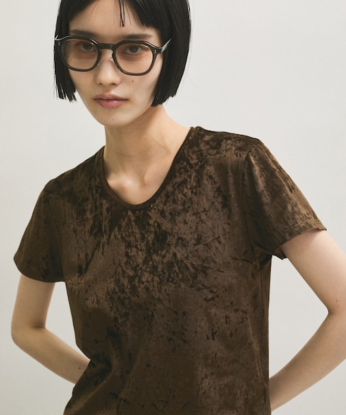 クラッシュベロアTシャツ