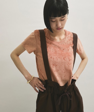 クラッシュベロアTシャツ