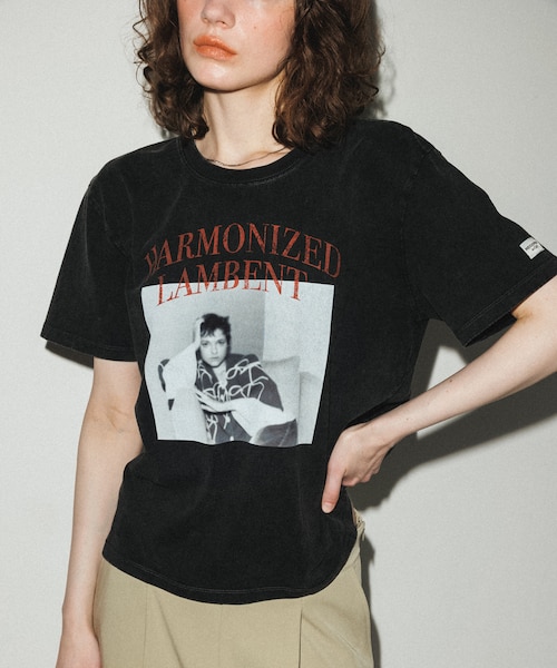 tシャツ 「WEB限定」RECORDSガーメントダイTシャツ レディース WEB限定】RECORDSガーメントダイTシャツ｜アダムエロペの通販
