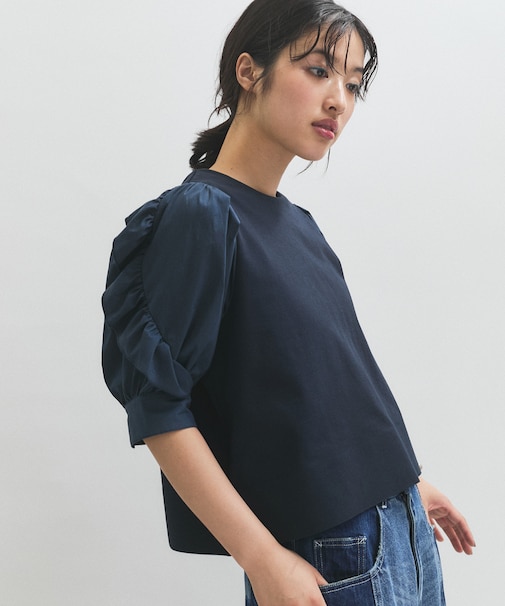 【サステナブル】バルーンスリーブTシャツ