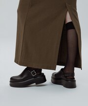 【定番人気】・【新色追加】ボリュームソールベルトクロッグ